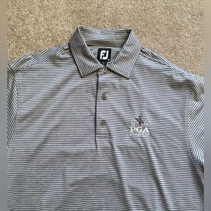 Men's FootJoy Medium PGA Championship Golf Polo Shirt Bethpage Black 2019